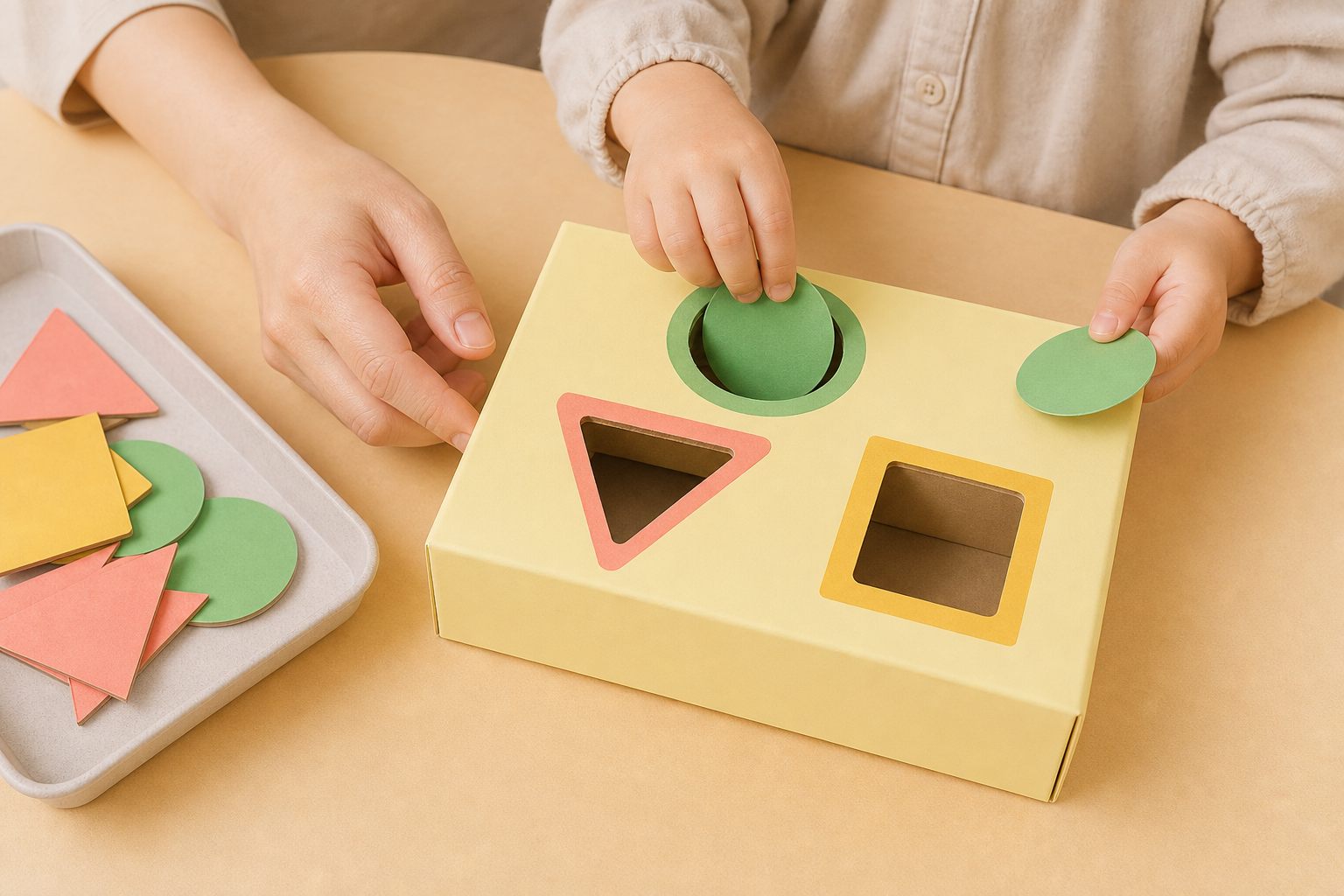形カードの出し入れの製作イメージ
