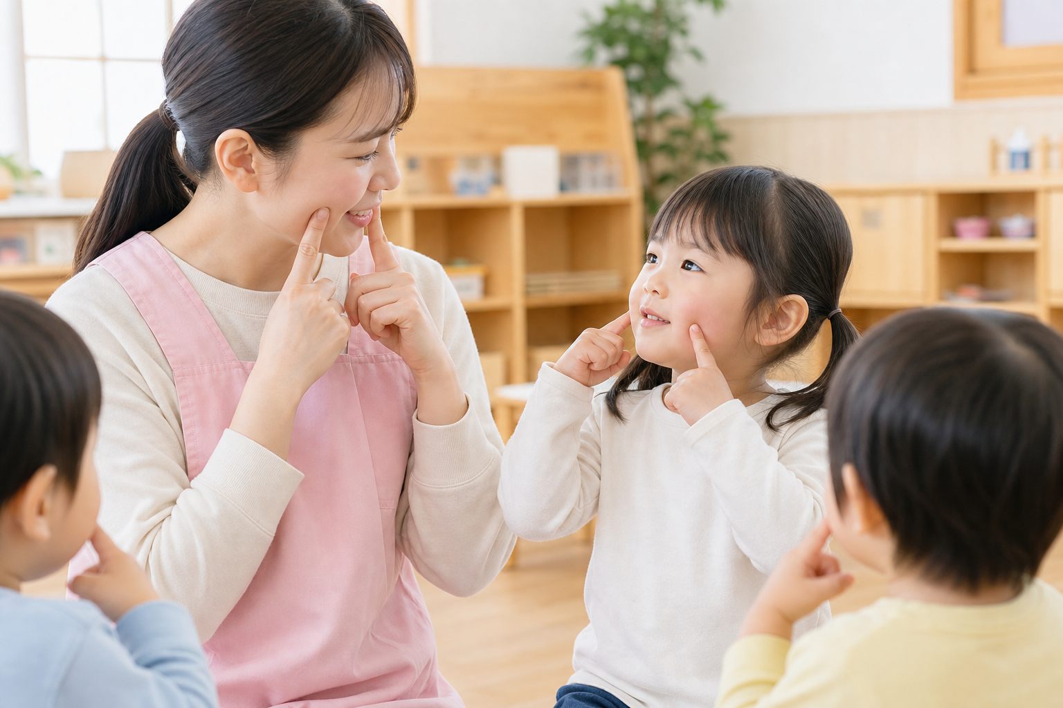 ほっぺをつんつんの活動イメージ