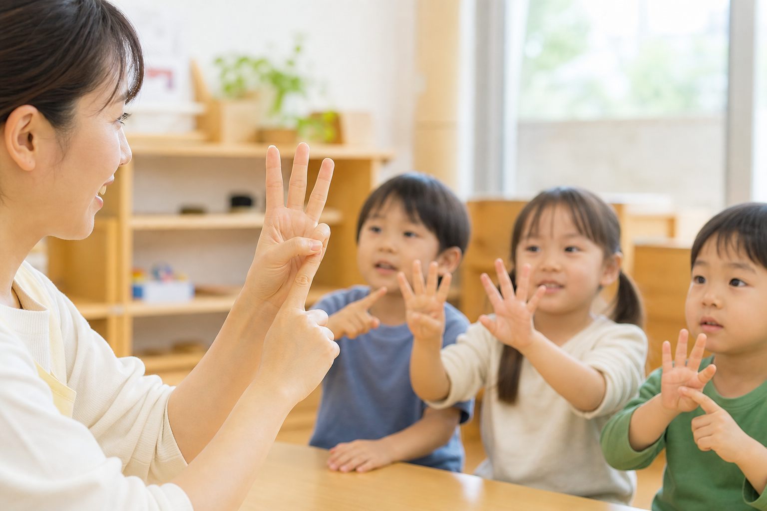 まねっこ手拍子三拍子の活動イメージ