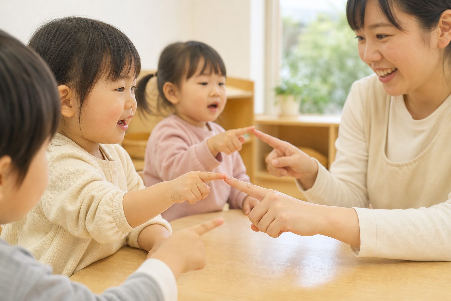ゆびでちょんちょんの活動イメージ