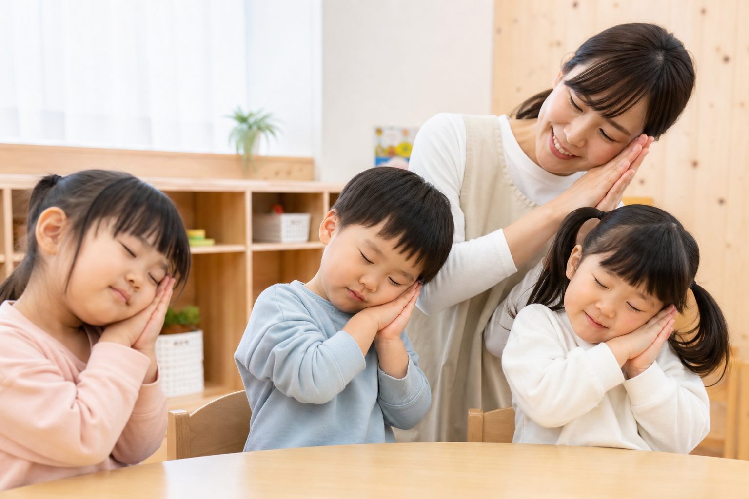 おててでおやすみの活動イメージ
