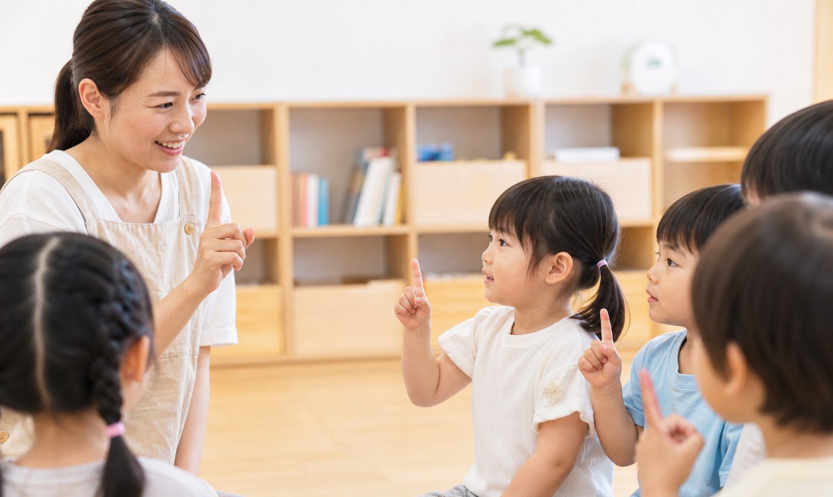一本指のこんにちはの活動イメージ