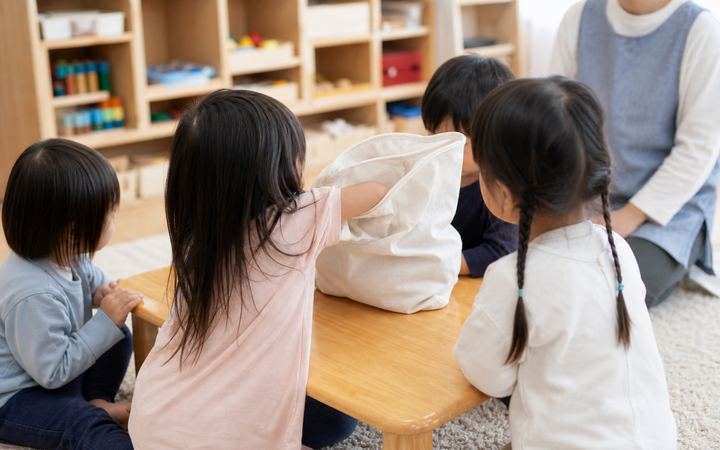 袋の感触当ての活動イメージ