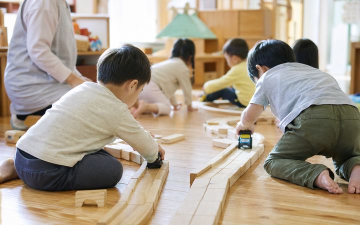 積み木道路づくりの活動イメージ