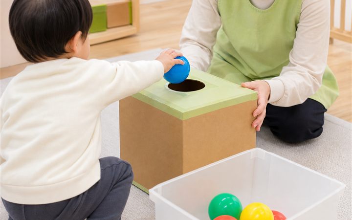 箱にボールをぽんの活動イメージ