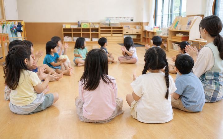 リズムお名前回しの活動イメージ