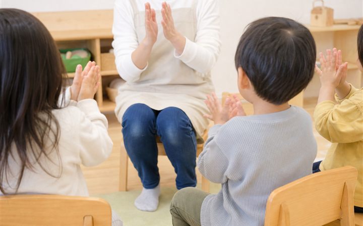 ことばリズム手拍子の活動イメージ